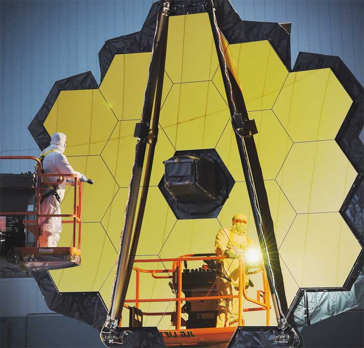 Mirrors JWST